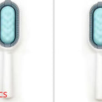 Hair Removal Comb With Disposable Wipes Sticker Cat