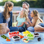 Microwave Freezer Safe Storage Boxes