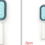 Hair Removal Comb With Disposable Wipes Sticker Cat