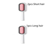 Hair Removal Comb With Disposable Wipes Sticker Cat