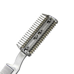 Pet Hair Cutting Comb With Replaceable Blades