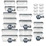 Microwave Freezer Safe Storage Boxes