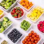 Microwave Freezer Safe Storage Boxes