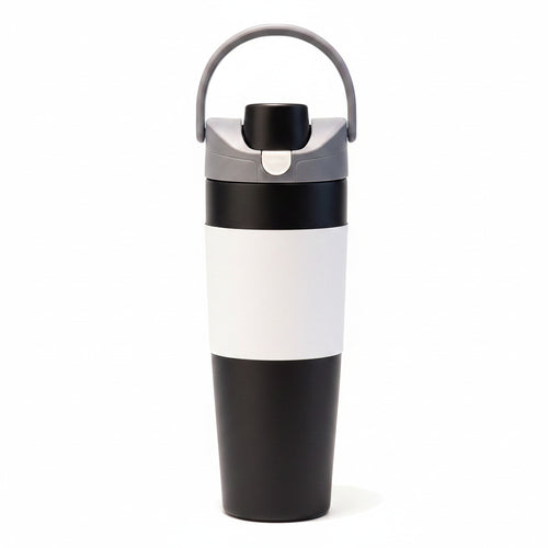 Front view of a 900mL vacuum insulated cup.