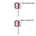 Hair Removal Comb With Disposable Wipes Sticker Cat