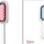 Hair Removal Comb With Disposable Wipes Sticker Cat