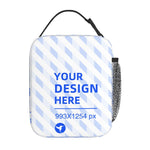 Black Portable Insulated Lunch Bag